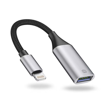 USB Adapter Apple Certified OTG Cable, Supports Flash Drive. Insolvenz! RRP  27.