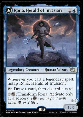#ad MTG MOM Rona Herald of Invasion Normal NM $1.57