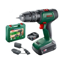 Image of Bosch Green Universal Impact 18v Cordless Combi Drill Inc 2x 2.0Ah Batts 0603...