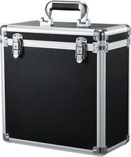 Vinyl Record Storage Case LP Album Collection Display Box Aluminium Water Res...