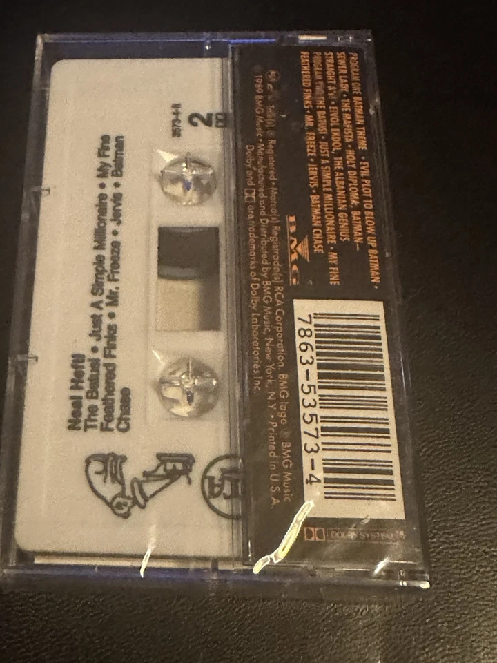 Neal Hefti - Batman Theme Cassette 1989 RCA ✨New Sealed✨ - Image 3 of 3