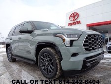 2026 Toyota Sequoia Call or Text Scott Long @ 814-242-8404