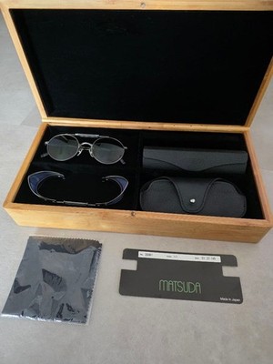MATSUDA 2809H-V1 Sarah Connor Sunglasses Antique Silver Limited Edition w/Case
