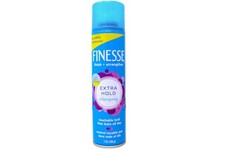 Finesse Finish Strengthen Extra Hold Aerosol Hairspray, 7.0 oz