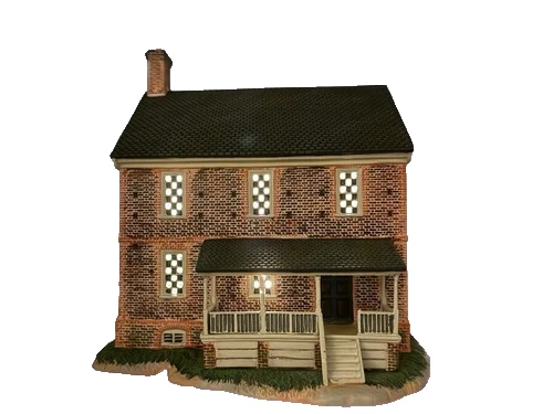 (NEW-in-Box) Vintage Lang & Wise Williamsburg PALMER HOUSE Figure