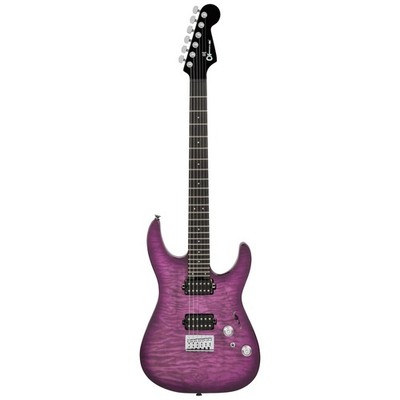 Charvel Pro Mod Plus DK24 HH HT EB QM Violet Radiance