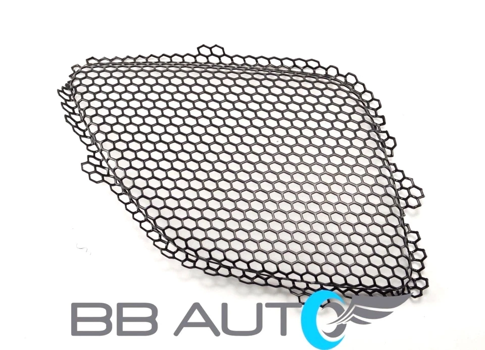 NEW FRONT BUMPER GRILLES MESH INSERT SET BLACK RH LH FOR 2005-2009 PONTIAC G6 - Image 2 of 4