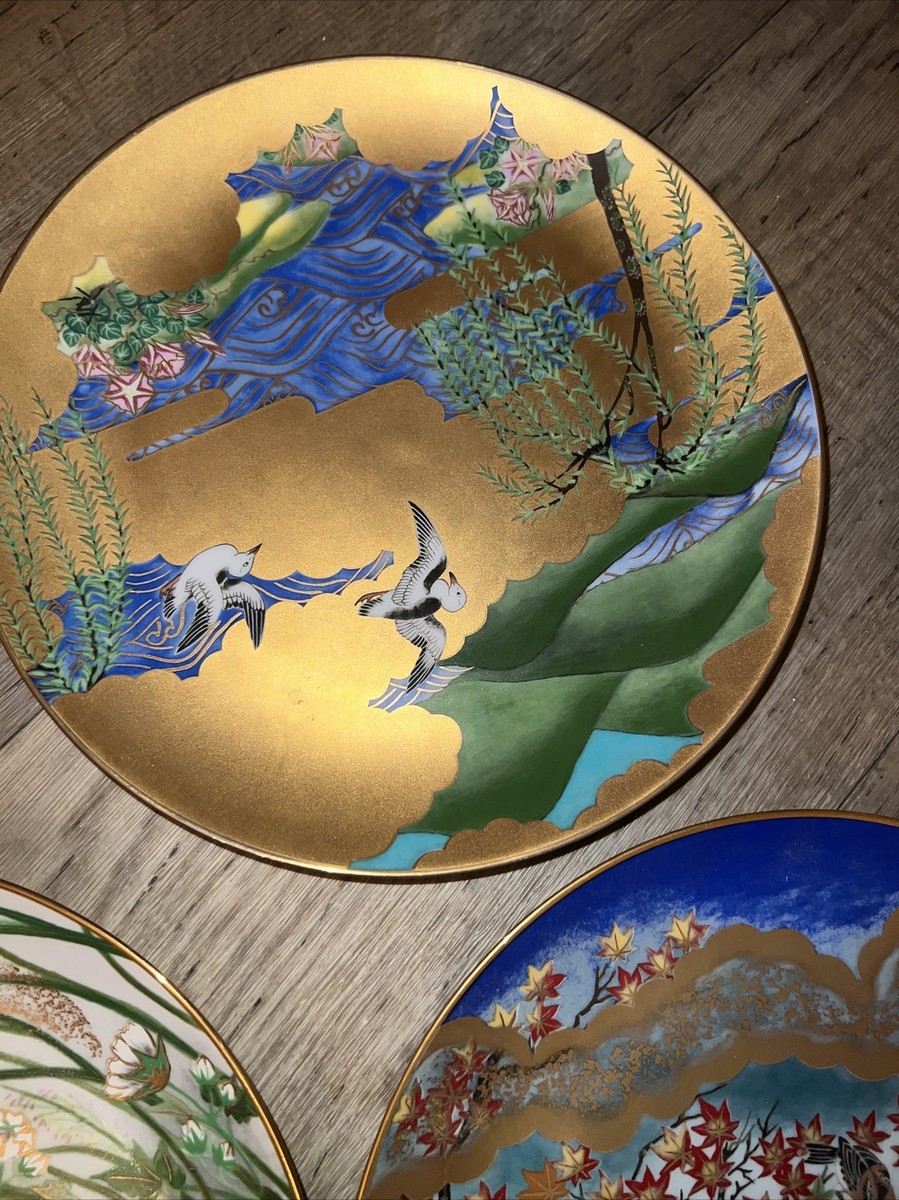 Franklin Nobato The Poetic Garden Of Japan Birds 7 Plates