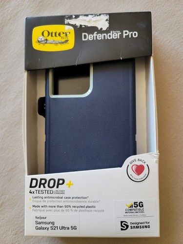 New Otterbox Defender / Defender Pro case Samsung S21 Ultra 5G - 3 colors - Photo 2 sur 5