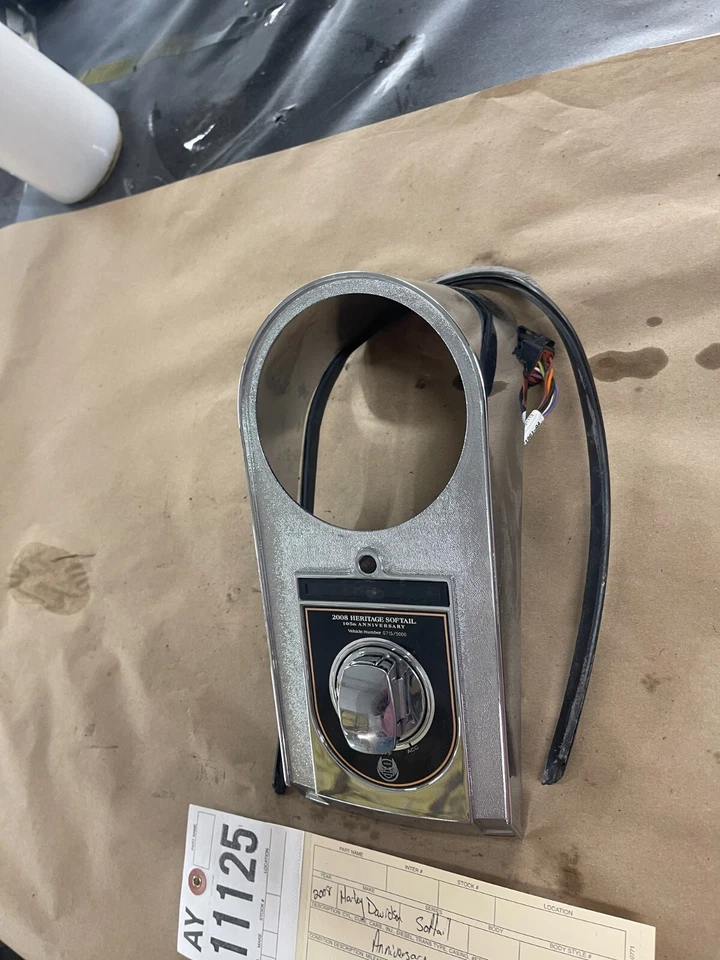 Harley Davidson Softail 2008 105 aniversario tablero Ay11125 Foto 4 de 4