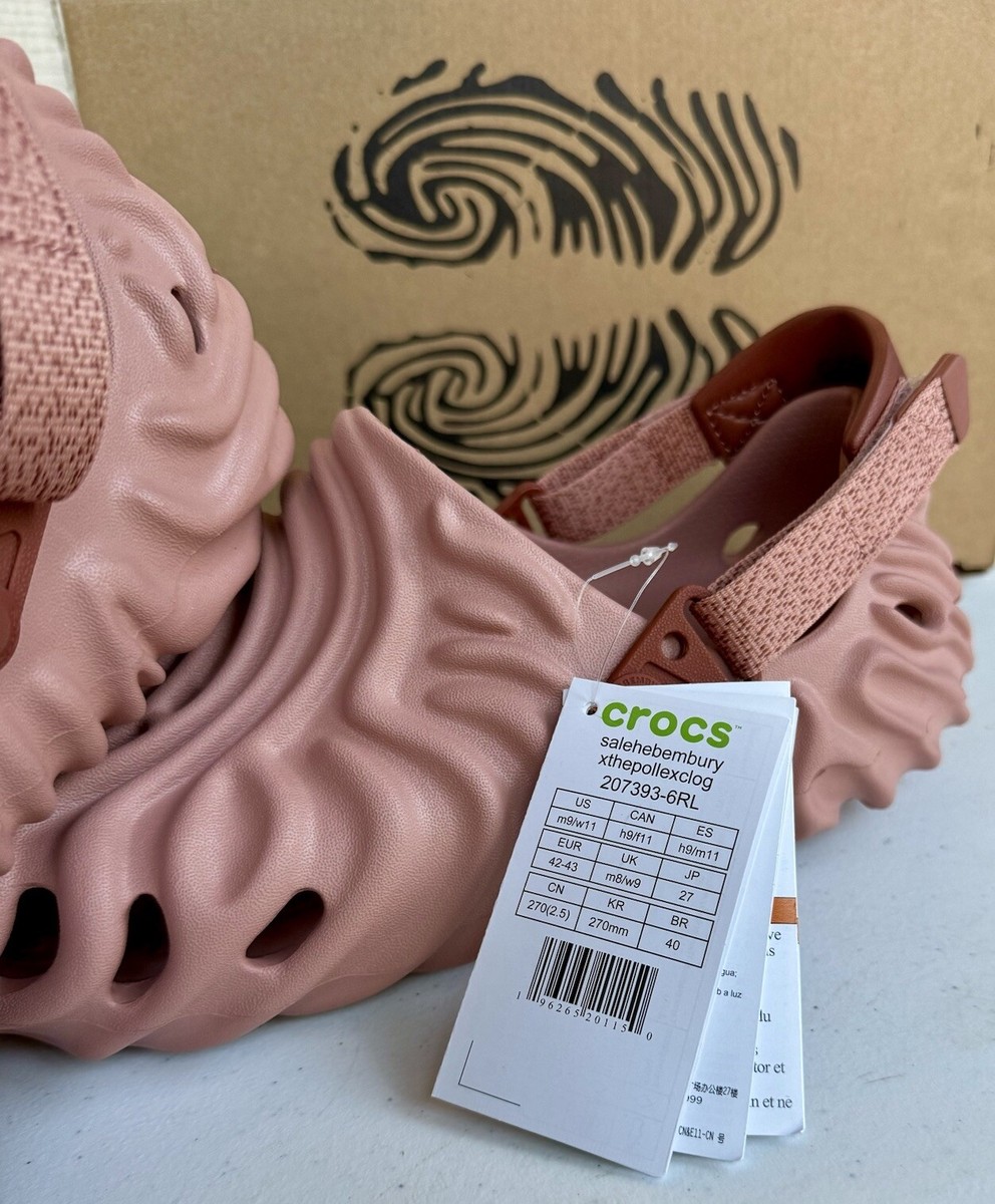 Crocs Pollex Clog by Salehe Bembury Kuwata 9 M / 11 W Pale