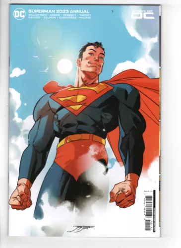 SUPERMAN ANNUAL (2023) - GRADE NM - DC 1:50 INCENTIVE JORGE JIMENEZ VARIANT