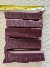 Himalayan Yak Bones - Blueberry Flavor Dog Chews for Dogs - 3-4" long, 5 Chews!
