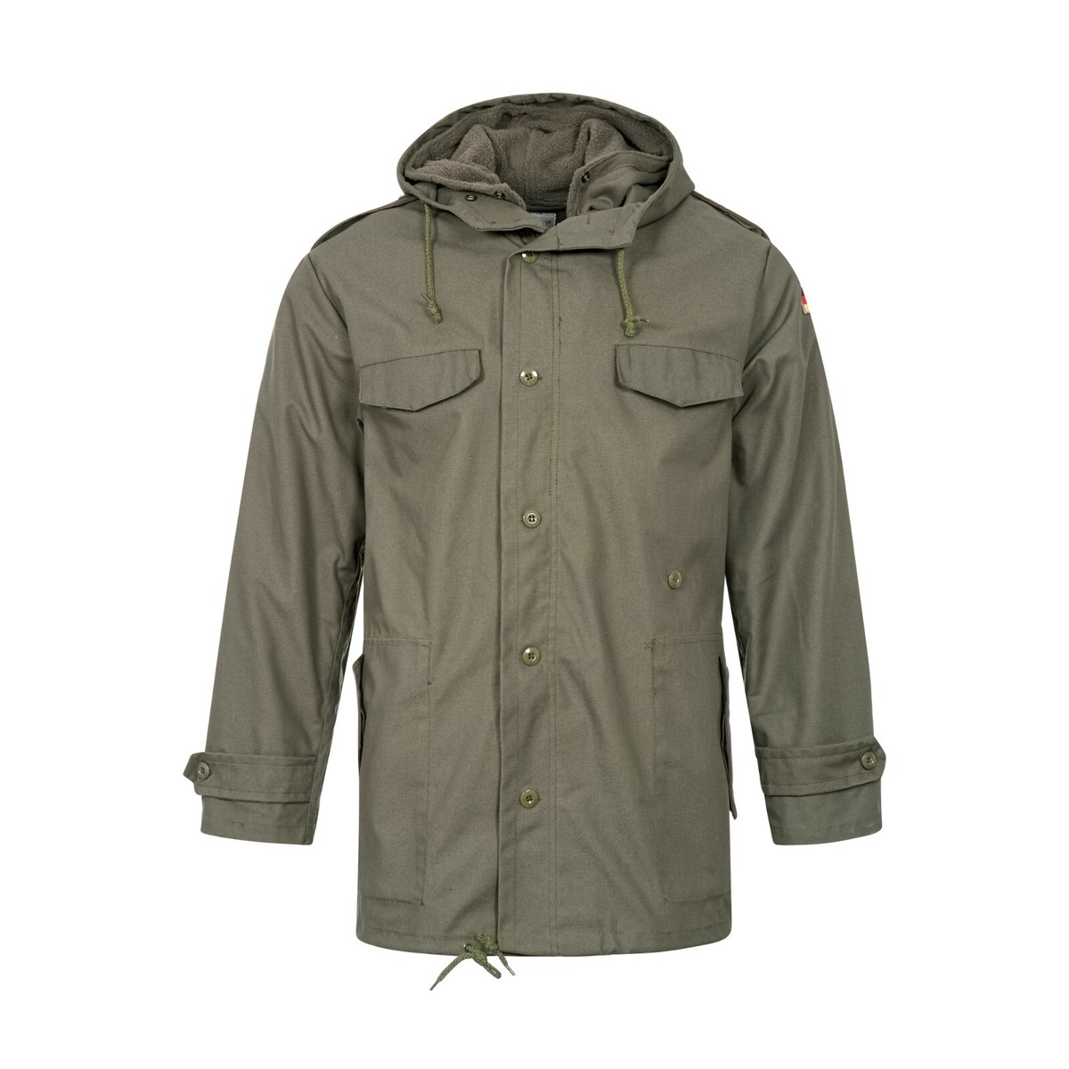 ジャケット・アウター German army snowcamo parke 1990's West German Army Bundeswehr Uniform Waterproof Parka