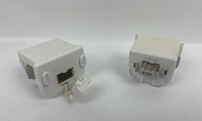 2 Official Genuine Nintendo Wii White Motion Plus Adapter OEM MotionPlus - Image 1 of 4