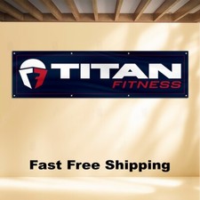 TITAN FITNESS 2X8 BANNER FLAG