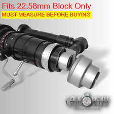 READ C-MOUNT ADAPTER for ANGENIEUX REFLEX ZOOM LENS. For your missing mount 