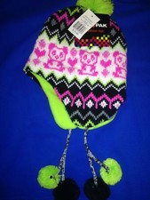 Brand New Yak Pak Girls Fashion Hat One Size Fits All Warm for Winter