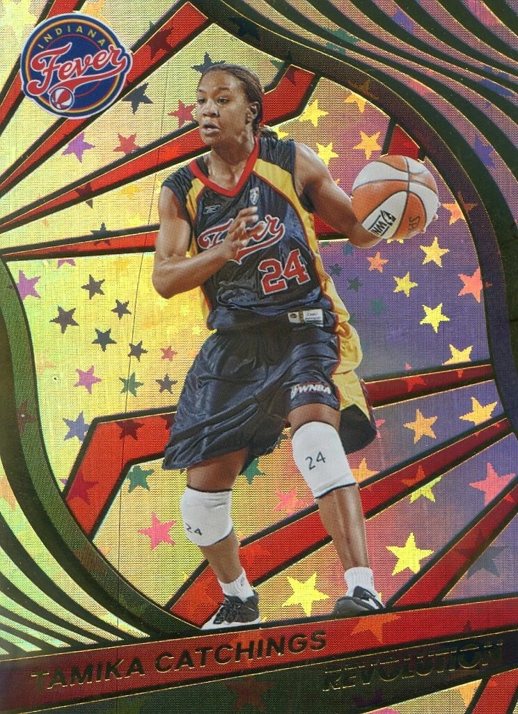 2022 Panini Revolution WNBA TAMIKA CATCHINGS #84 ASTRO PARALLEL FEVER