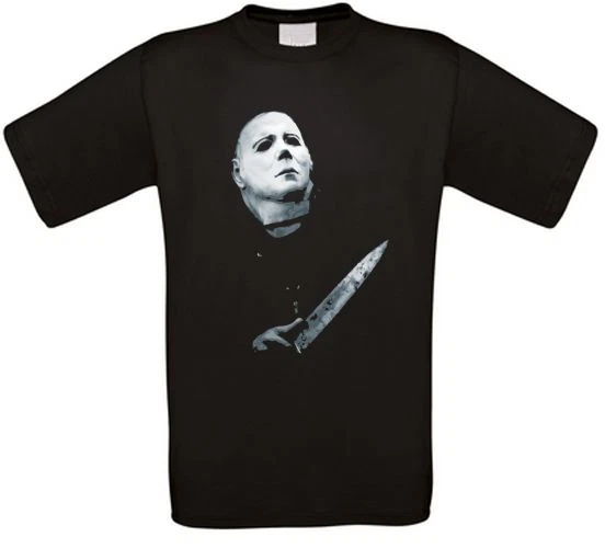 T-Shirt Michael Myers Halloween Horreur Culture Film Toutes Tailles NEUF - Photo 1/1