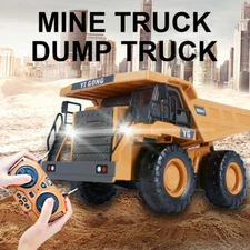 1:20 RC Excavator Bulldozer Remote Control Dump Truck Programmable Engineering