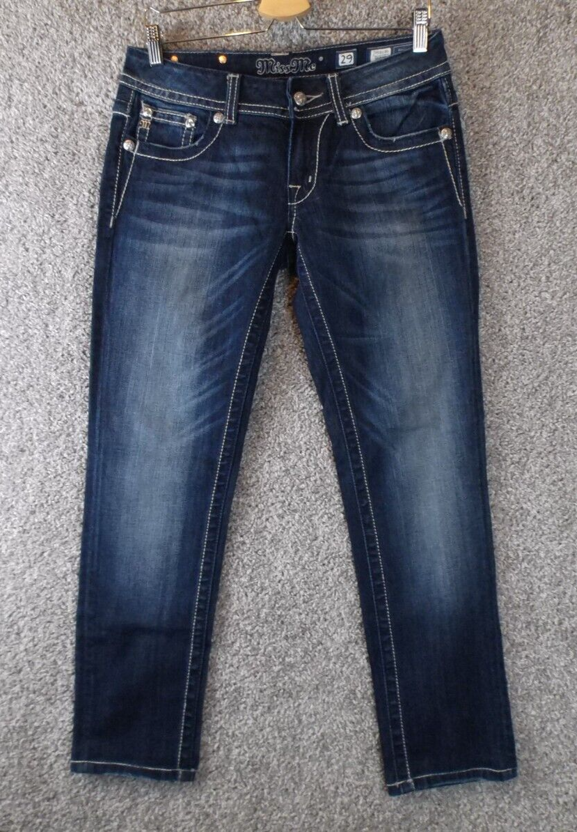 épine エピヌ é rhinestone jeans blue epine エピヌ é rhinestone jeans - メルカリ