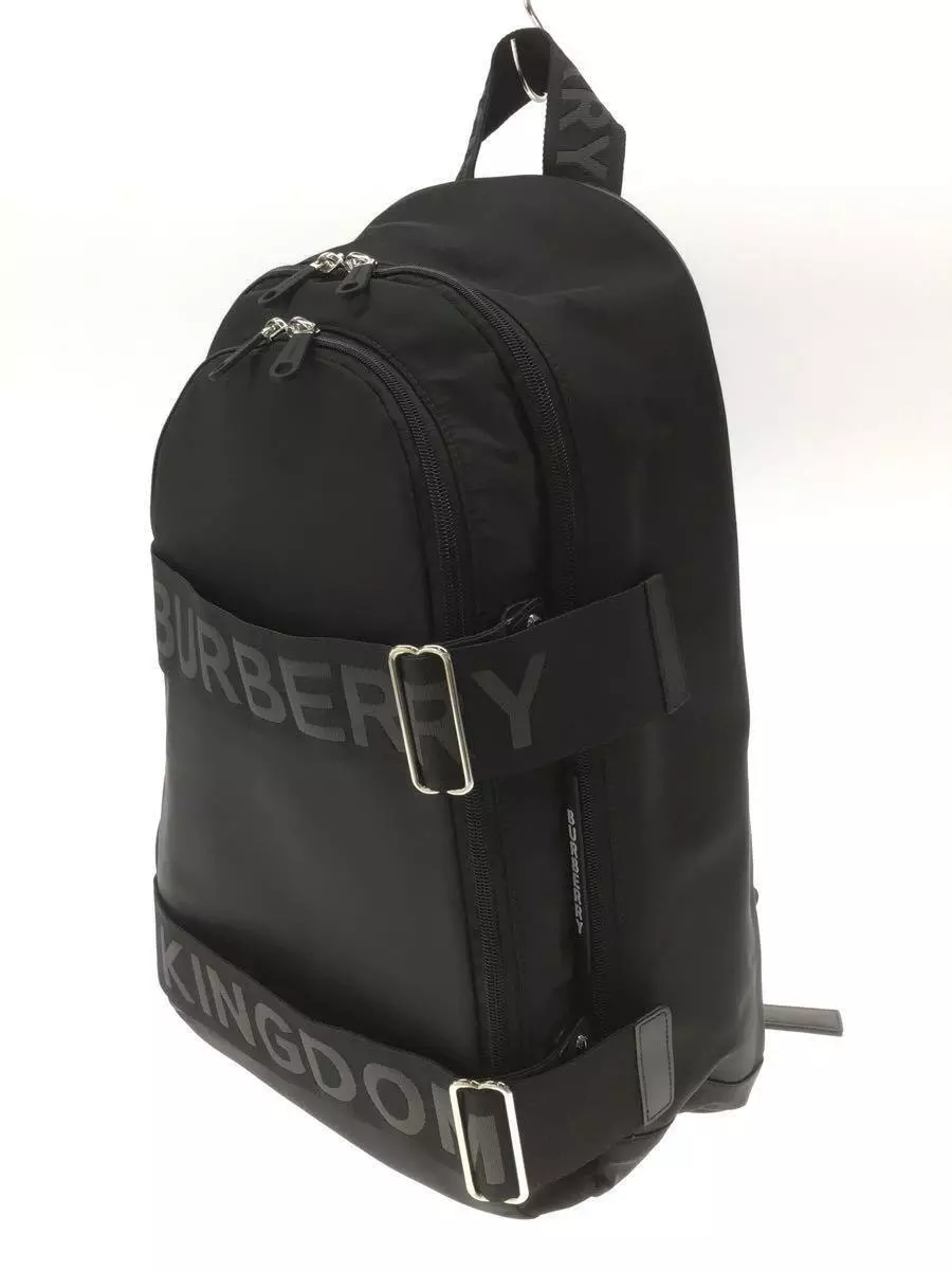 BURBERRY LARGE LOGO DETAIL Backpack Black 8009628