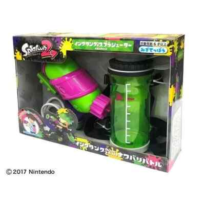 Nintendo Splatoon 2 Splashooter with Ink Tank Water Gun Neon Green Japan 2021