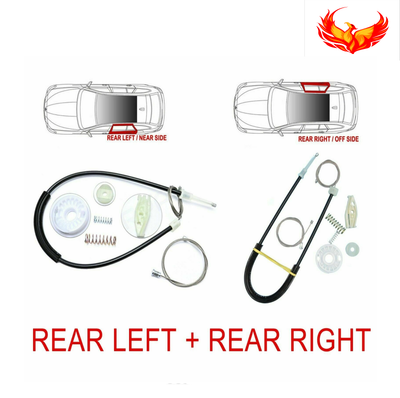 Fits Vw Beetle Convertible 2004 2010 Both Rear Window Regulator Repair Kit Ebay
