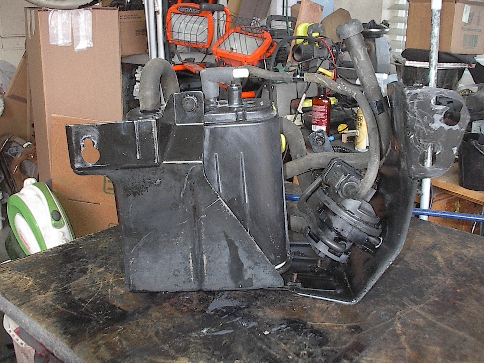 Jeep Vapor Canister & Bracket 53013096AB 53013463AH 20022004 WJ eBay