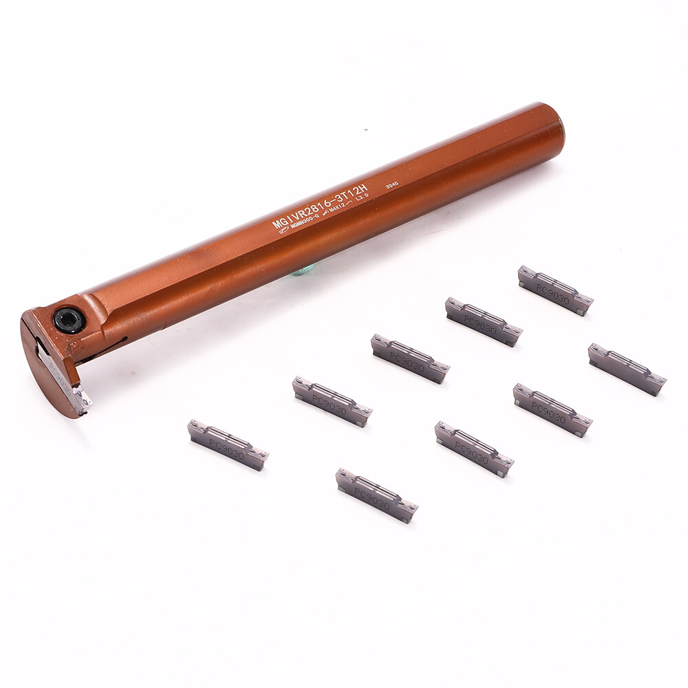 Internal Grooving Lathe Cutting Tool Holder Carbide Grooving Inserts ...