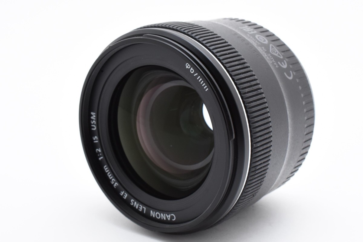 Canon EF 35mm F2 IS USM Wide Angle Lens With Box From Japan