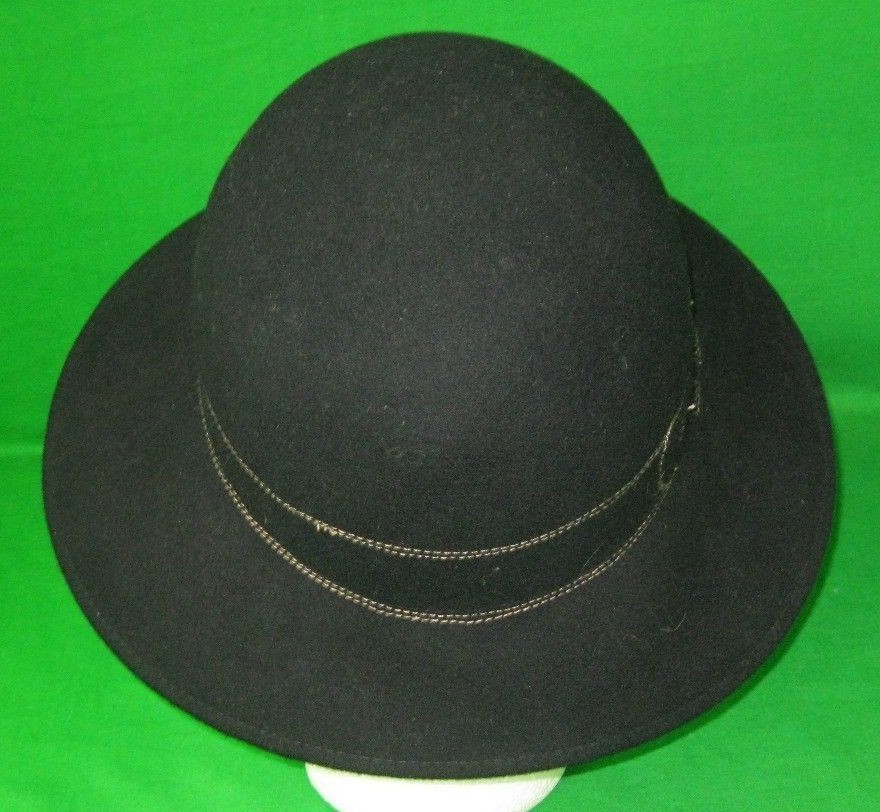 Women's Magid hat Black Wool fedora style and flapper classics lady