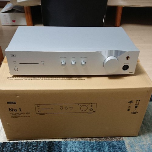 NU1 USBDAC/ADC Preamp NU 1With Phono Amplifier Silver Japan New 100V eBay