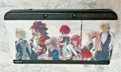 New Nintendo 3DS XL Fire Emblem Custom Design Console Black Handheld System Test