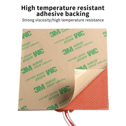24V 75W Nylon Hot Bed Heating Pad +Wire for Voron 0/0.1/0.2 3D Printer Accessory - Bild 4 von 9