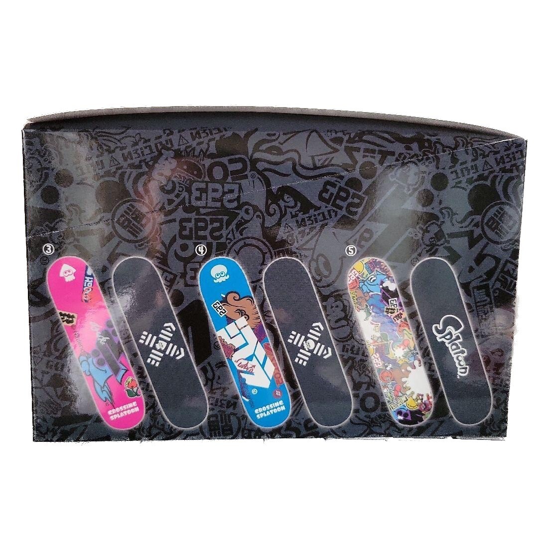 【再値下】フィンガーボードコレクション CROSSING SPLATOON Nintendo Store Fingerboard Collection CROSSING SPLATOON [Nintendo