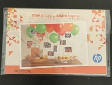 HP Photo Paper Glossy 4x6 Sample Pack (5 Sheets) New NIP