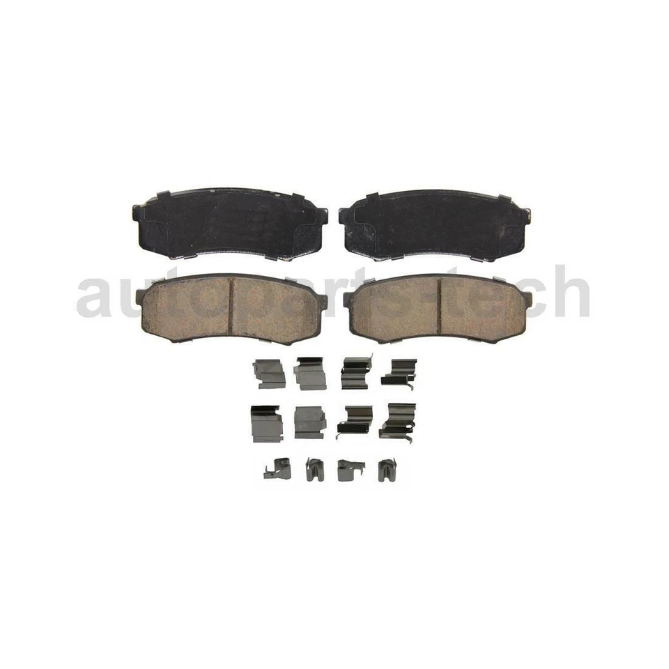 Juego de 2 pastillas de freno de disco delanteras traseras Wagner para Toyota 4Runner 2003~2019 Foto 3 de 4