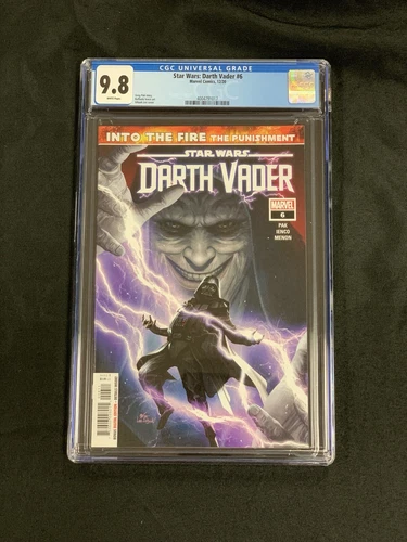 STAR WARS DARTH VADER #6 CGC 9.8 2020 1ST OCHI SITH MARVEL Key