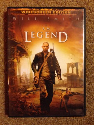 I AM LEGEND WIDESCREEN DVD Will Smith Zombies Post