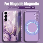 Case For Samsung Galaxy S25 Ultra S24 FE S23 S22 Plus Magnetic Shockproof Cover
