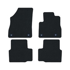 Vauxhall Astra K Rubber Black Tailored Front/Rear Floor Car Mats Genuine Fits