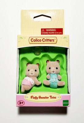 calico critters fluffy hamster family
