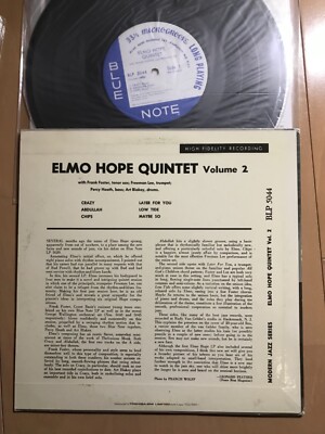 Hope meets Foster Elmo Hope Quintet レコード Elmo Hope Quartet And Quintet – Hope Meets Foster – Vinyl