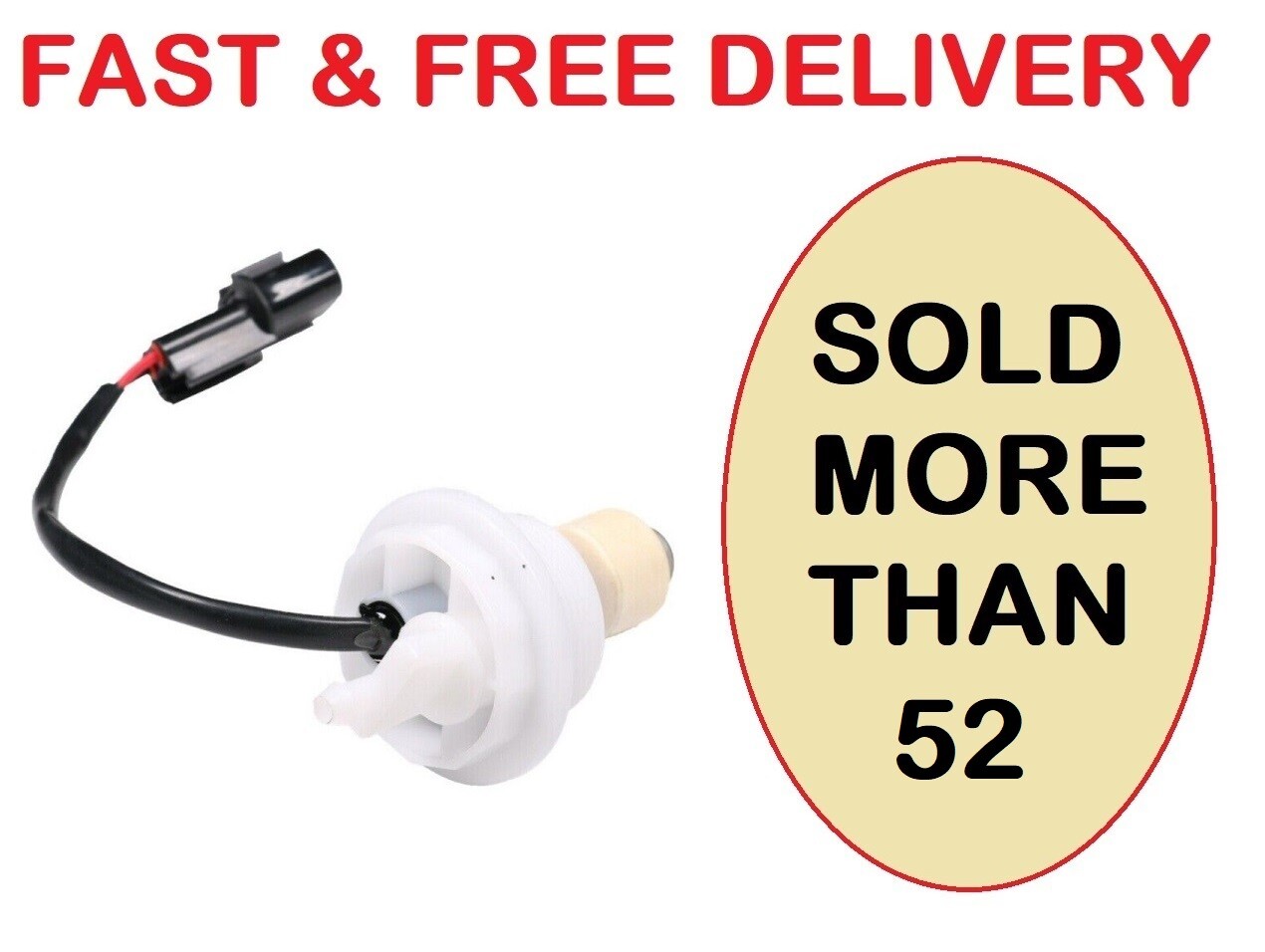 FUEL FILTER SENSOR WATER TRAP FOR MITSUBISHI L200 K74T 2.5TD (1996 - 2006)
