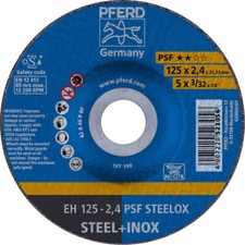 Image of PFERD 61720326 PSF STEELOX Cutting Disc 125mm 25 pcs steel/INOX