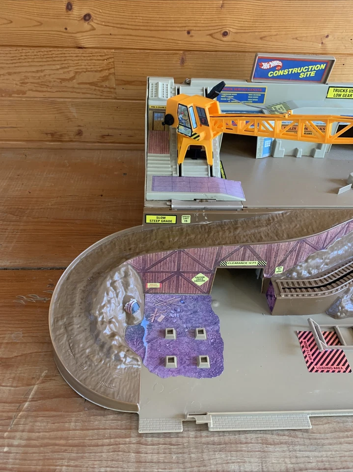 Juego de construcción Hot Wheels vintage para sitio Foto 2 de 4