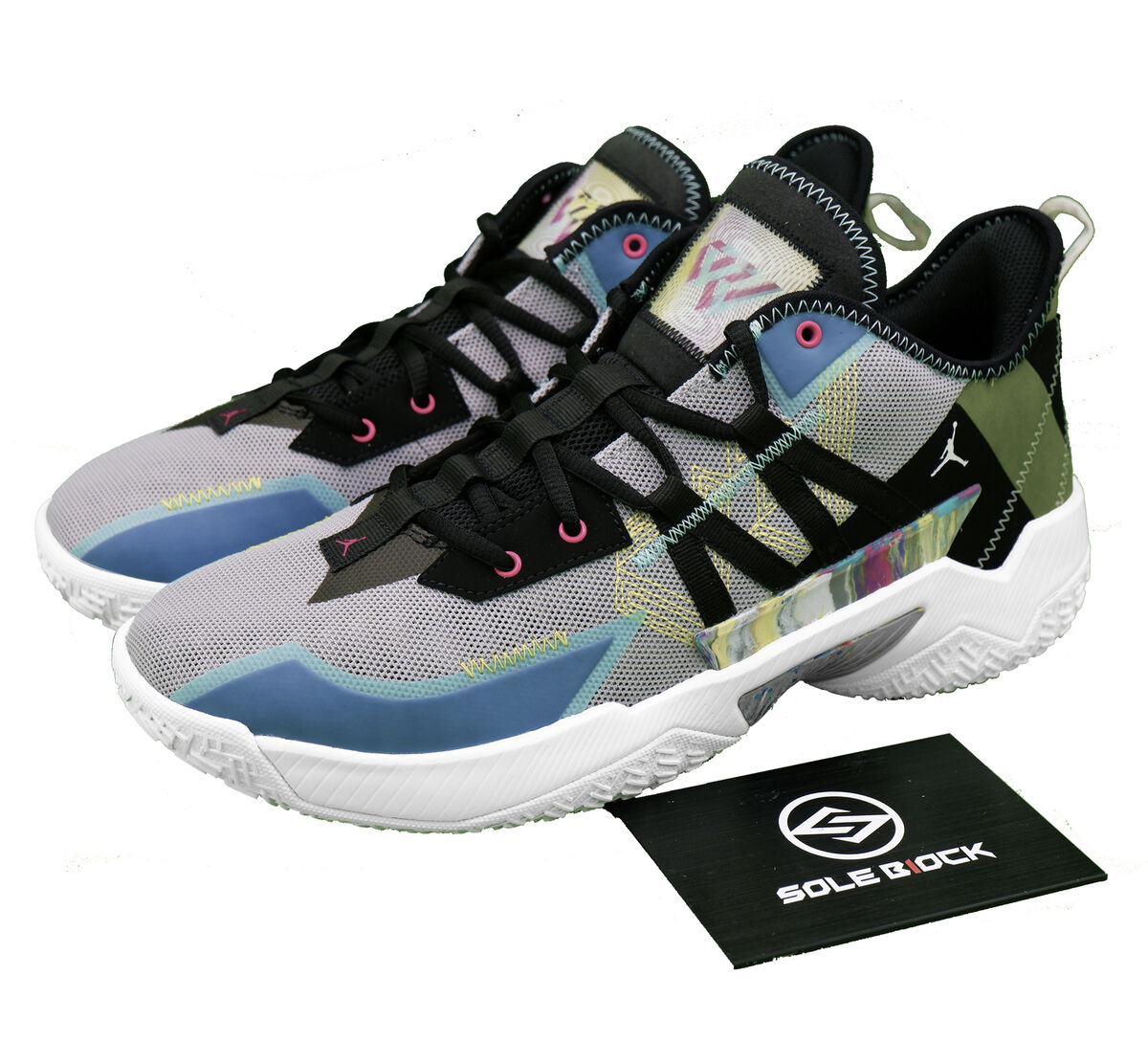 Nike Air Jordan Westbrook One Take 2 PF Wolf Grey Multi Nike Air Jordan Westbrook One Take 2 PF Wolf Grey Multi