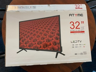 Brand New ATY ME TV  32 Inch  & Roku Player of Free TV & Movies